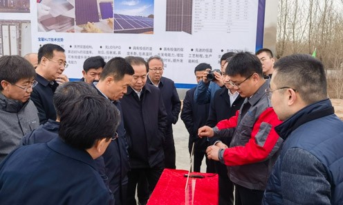 鄂尔多斯市市委书记率队莅临英国365上市公司科技内蒙新能源项目现...
